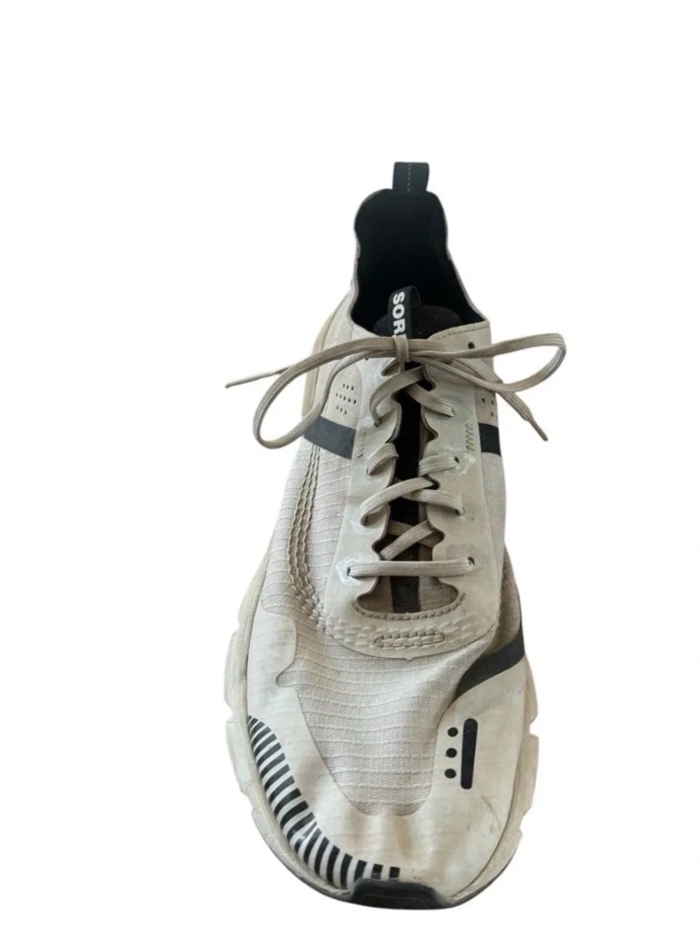 Sorel Kinetic Rush Ripstop athletic sneakers Mens Size 11 Off White